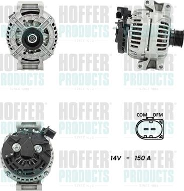 Hoffer H5510775G - Alternateur cwaw.fr