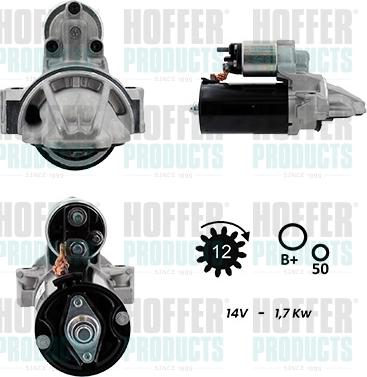 Hoffer H5015108G - Démarreur cwaw.fr