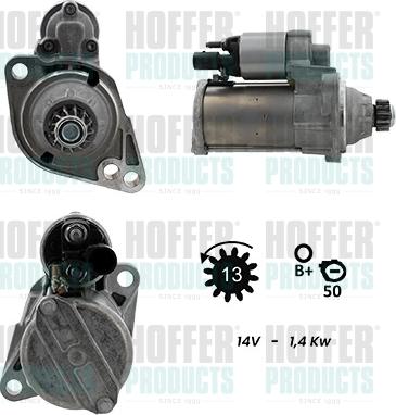 Hoffer H5010958G - Démarreur cwaw.fr