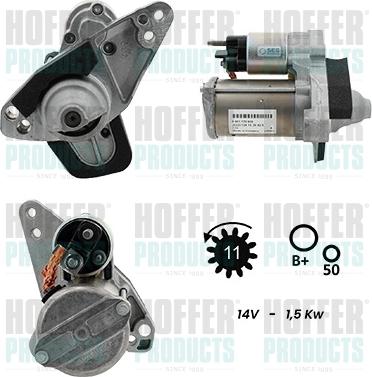 Hoffer H5010989G - Démarreur cwaw.fr