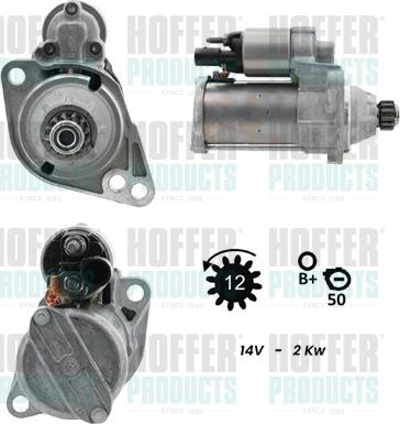 Hoffer H5010985G - Démarreur cwaw.fr