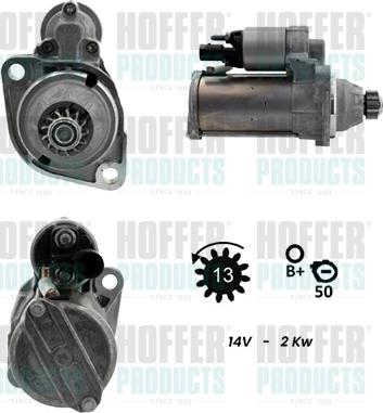 Hoffer H5010986G - Démarreur cwaw.fr