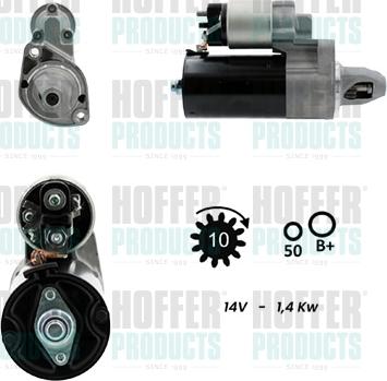 Hoffer H5010450G - Démarreur cwaw.fr