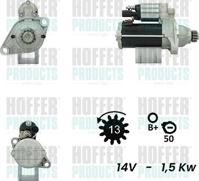 Hoffer H5010415G - Démarreur cwaw.fr