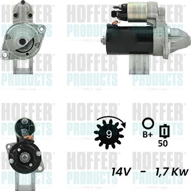 Hoffer H5010477G - Démarreur cwaw.fr