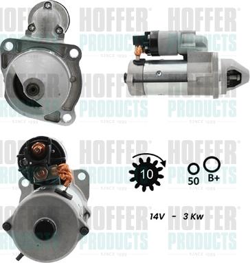 Hoffer H5010507G - Démarreur cwaw.fr