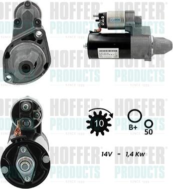 Hoffer H5010515G - Démarreur cwaw.fr