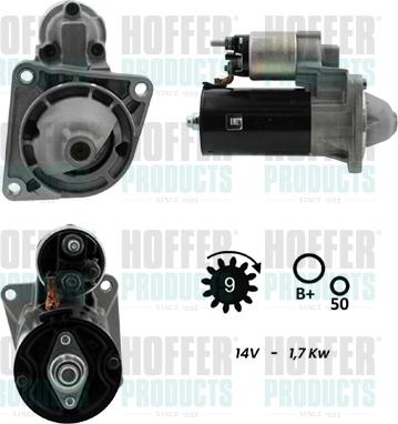 Hoffer H5010007G - Démarreur cwaw.fr