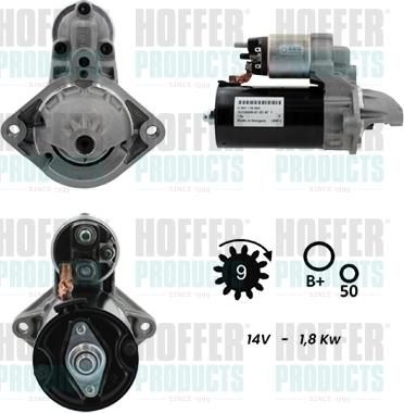 Hoffer H5010087G - Démarreur cwaw.fr