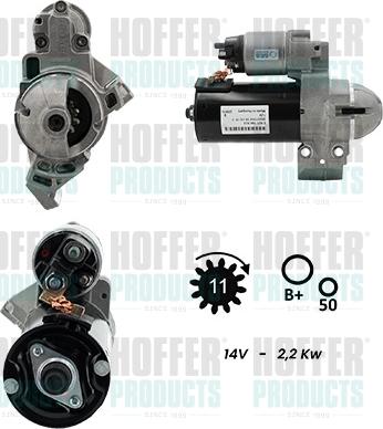 Hoffer H5010194G - Démarreur cwaw.fr