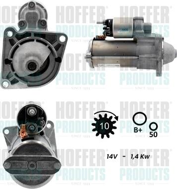 Hoffer H5010190G - Démarreur cwaw.fr