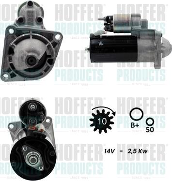 Hoffer H5010185G - Démarreur cwaw.fr