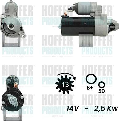 Hoffer H5010394G - Démarreur cwaw.fr