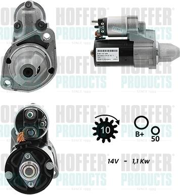 Hoffer H5010395G - Démarreur cwaw.fr