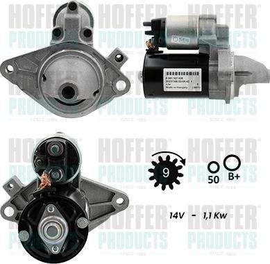 Hoffer H5010362G - Démarreur cwaw.fr