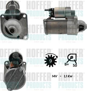 Hoffer H5010308G - Démarreur cwaw.fr