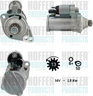 Hoffer H5010258G - Démarreur cwaw.fr