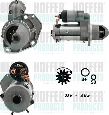 Hoffer H5110047G - Démarreur cwaw.fr