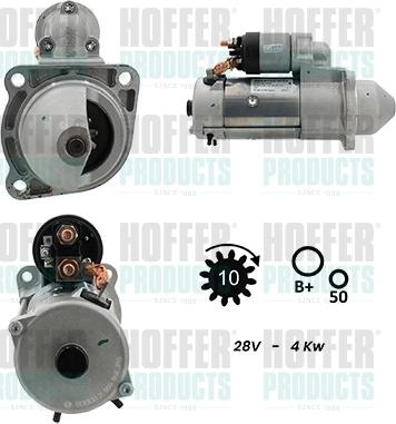 Hoffer H5110007G - Démarreur cwaw.fr