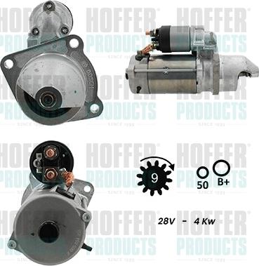 Hoffer H5110020G - Démarreur cwaw.fr