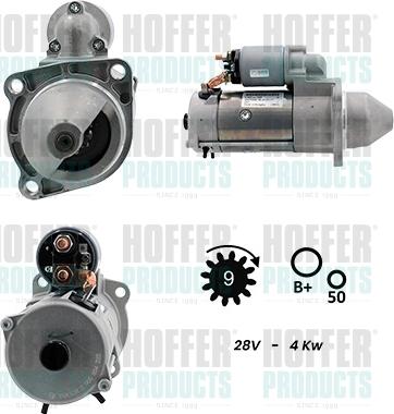 Hoffer H5110027G - Démarreur cwaw.fr