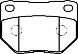 HSB Gold HP9048 - Kit de plaquettes de frein, frein à disque cwaw.fr