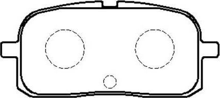 HSB Gold HP9110 - Kit de plaquettes de frein, frein à disque cwaw.fr