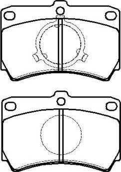 ATE 13 0460 5931 2 - Kit de plaquettes de frein, frein à disque cwaw.fr