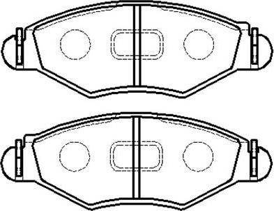 Magneti Marelli 363700201245 - Kit de plaquettes de frein, frein à disque cwaw.fr