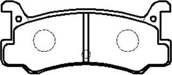 ATE 27 0460 2001 2 - Kit de plaquettes de frein, frein à disque cwaw.fr