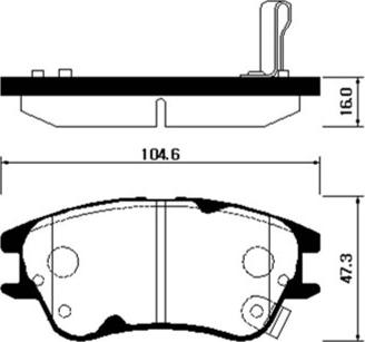 ATE 605829 - Kit de plaquettes de frein, frein à disque cwaw.fr