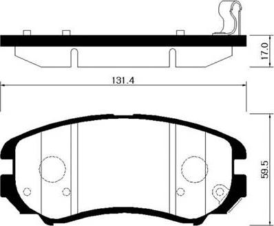 Equal Quality PF1227 - Kit de plaquettes de frein, frein à disque cwaw.fr