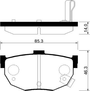 Magneti Marelli 363700200391 - Kit de plaquettes de frein, frein à disque cwaw.fr