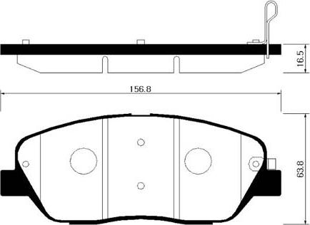 FTE 9001154 - Kit de plaquettes de frein, frein à disque cwaw.fr