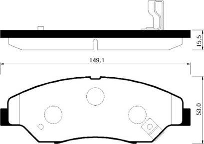 Textar 2344216805 - Kit de plaquettes de frein, frein à disque cwaw.fr