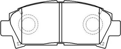 Valeo 670809 - Kit de plaquettes de frein, frein à disque cwaw.fr