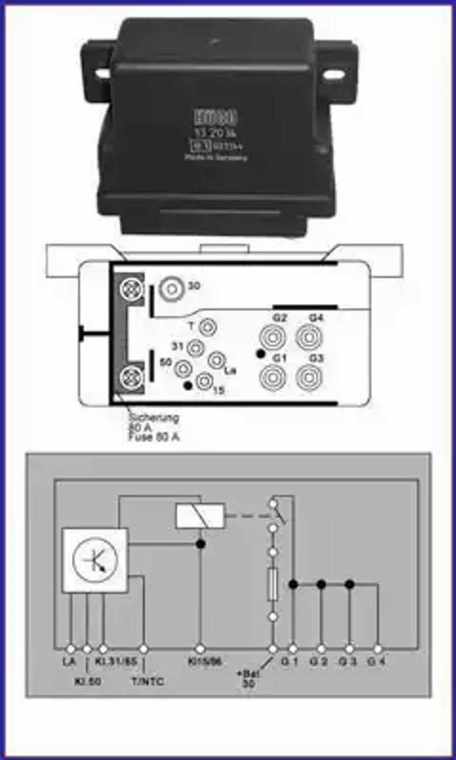 HUCO 132034 - Appareil de commande, temps de préchauffage cwaw.fr