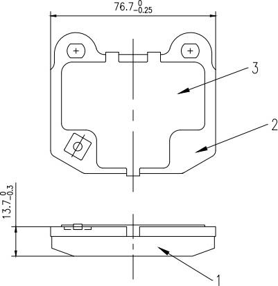 HUSCH JL0909 - Kit de plaquettes de frein, frein à disque cwaw.fr