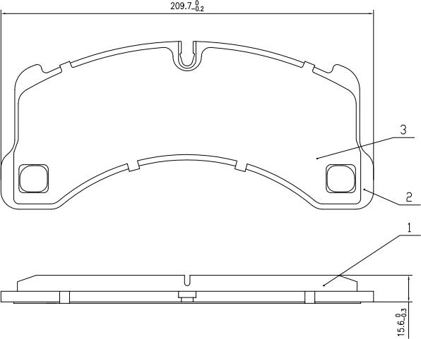 HUSCH JL0493 - Kit de plaquettes de frein, frein à disque cwaw.fr