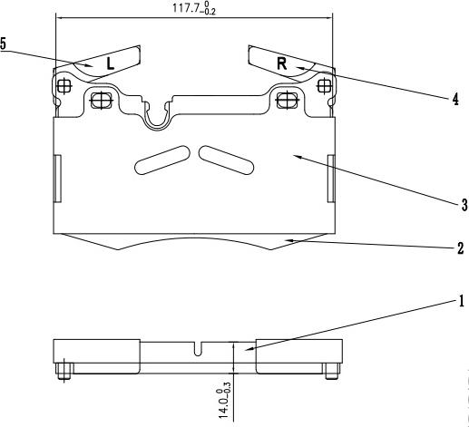 HUSCH JL0460 - Kit de plaquettes de frein, frein à disque cwaw.fr