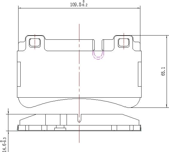 HUSCH JL0422 - Kit de plaquettes de frein, frein à disque cwaw.fr