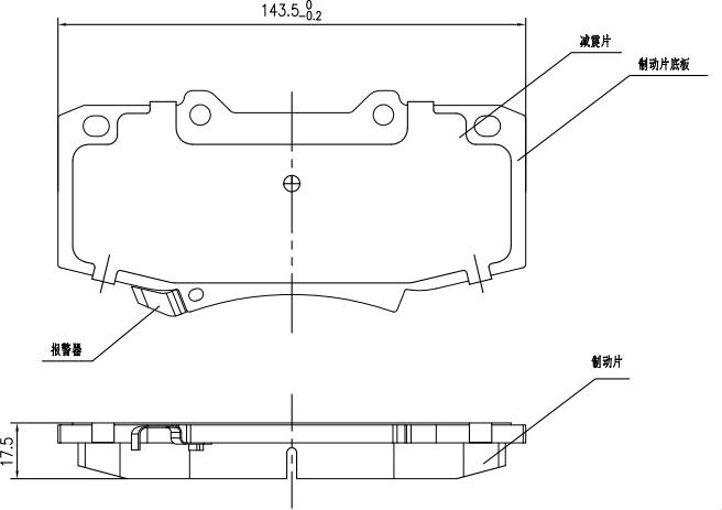 HUSCH JL0563 - Kit de plaquettes de frein, frein à disque cwaw.fr