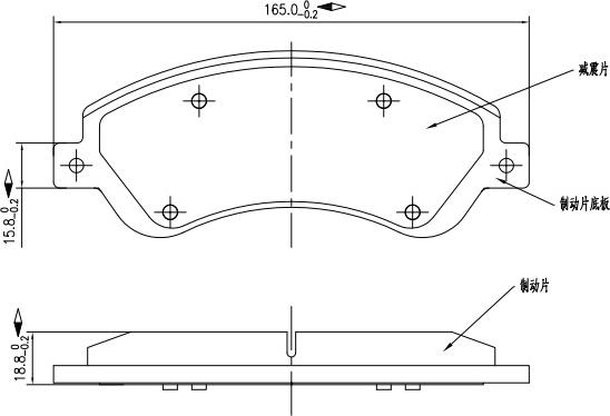 HUSCH JL0531 - Kit de plaquettes de frein, frein à disque cwaw.fr