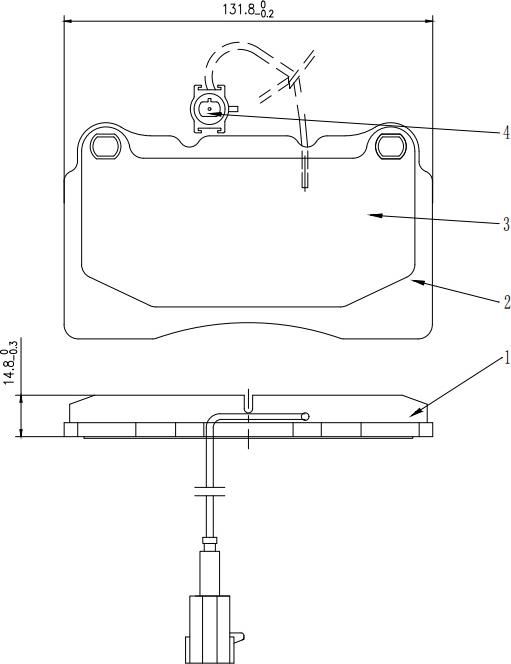 HUSCH JL0575 - Kit de plaquettes de frein, frein à disque cwaw.fr