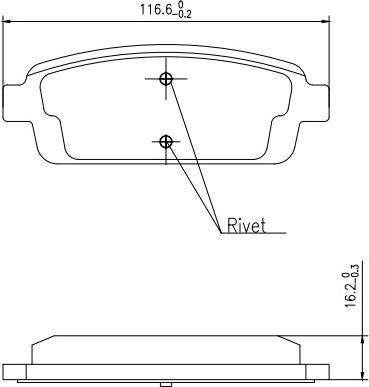 HUSCH JL0071 - Kit de plaquettes de frein, frein à disque cwaw.fr