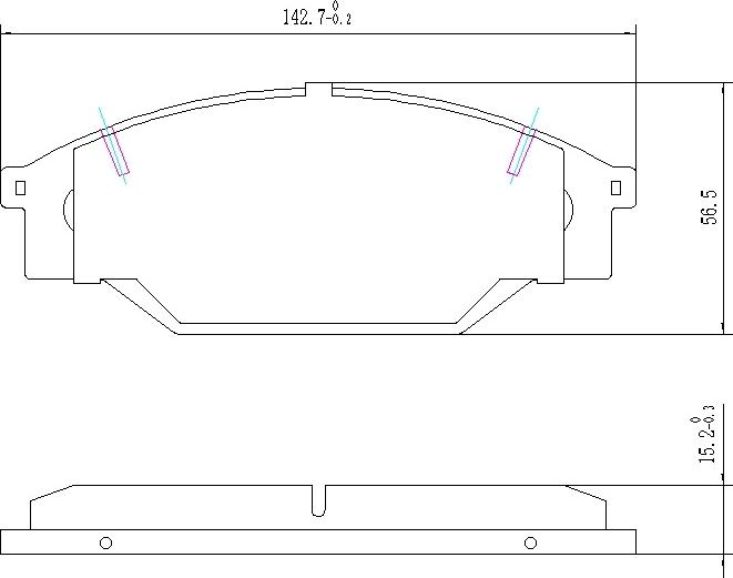 HUSCH JL0140 - Kit de plaquettes de frein, frein à disque cwaw.fr