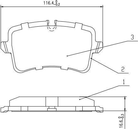 HUSCH JL0184 - Kit de plaquettes de frein, frein à disque cwaw.fr