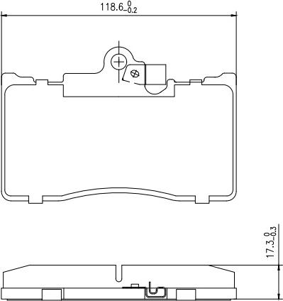 HUSCH JL0180 - Kit de plaquettes de frein, frein à disque cwaw.fr