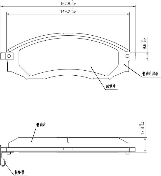 HUSCH JL0139 - Kit de plaquettes de frein, frein à disque cwaw.fr