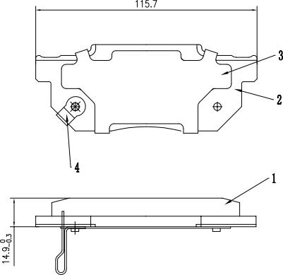 HUSCH JL0399 - Kit de plaquettes de frein, frein à disque cwaw.fr